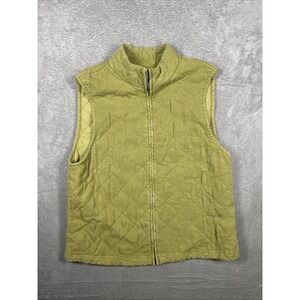 OUTFIT JPR  Womens Green Vest Zip Up Size Small